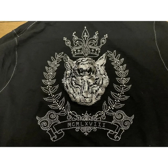 LL Cool J/Todd Smith Black Silver "MCMLXVIII" Hoodie Size XXL - Picture 12 of 16